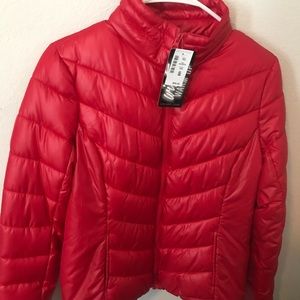 A red jacket